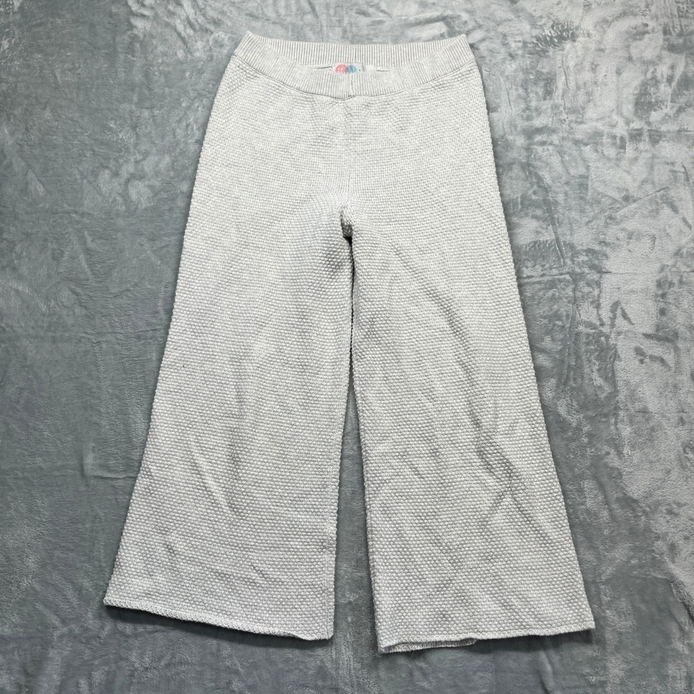 Free People FP Beach Hailee Sweater‎ Pants Womens Grey Wide Leg High Rise S